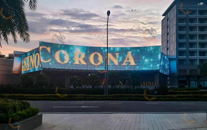 led pixel display - Lighting design improve buildings - Creative Media LED